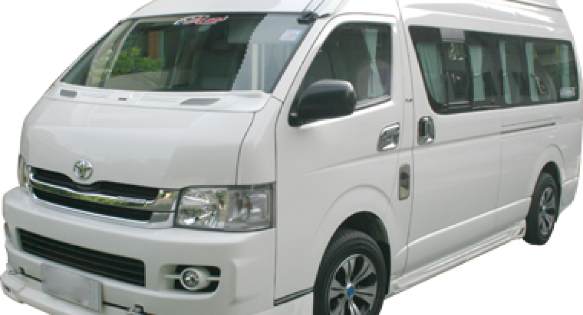 Additional Info ยี่ห้อ:TOYOTA รุ่น:Commuter เกียร์:M/T ค่าเช่า/วัน:2,000 THB